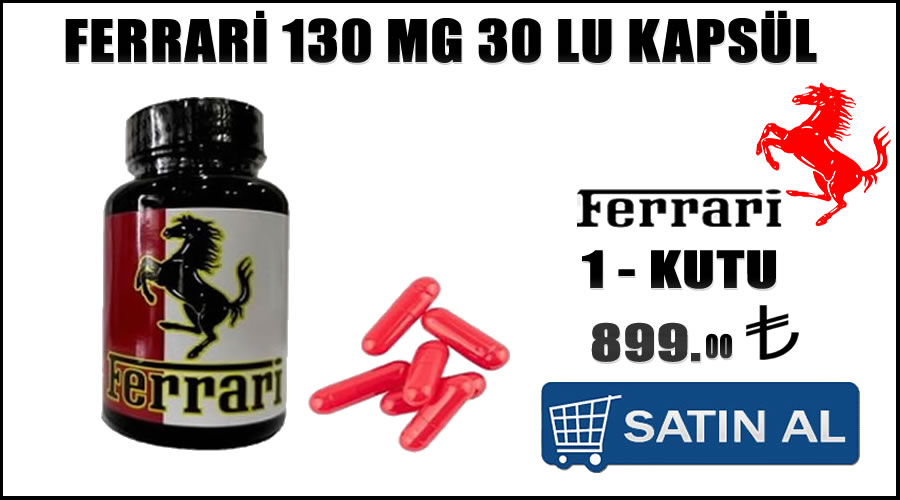 Ferrari 130 mg 30 lu hapı satın al