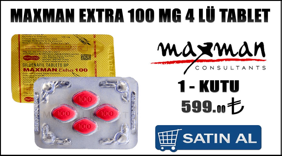 Maxman 100 mg hapı satın alma nasıl yapılır