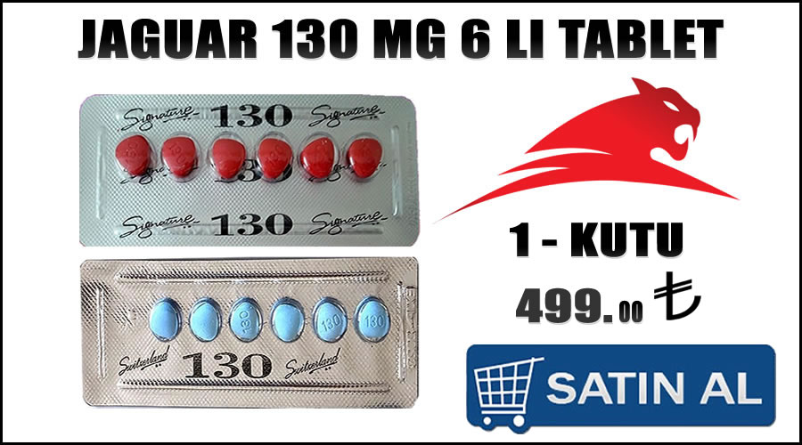 Jaguar 130 mg kırmızı hap siparişi ver