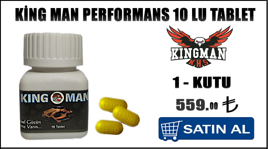 Man king performans 10 lu hapı fiyatları