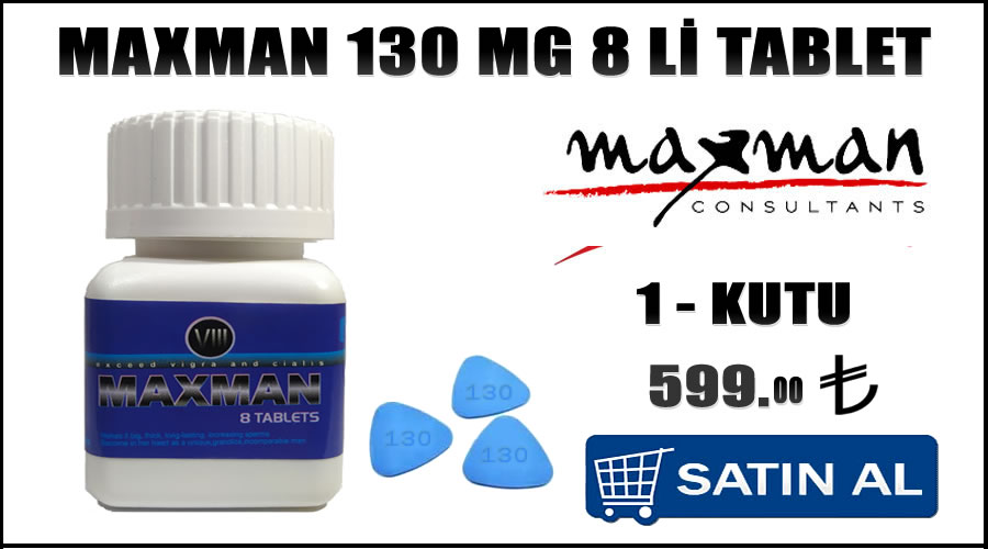 Maxman 130 mg hap etkileri nelerdir 