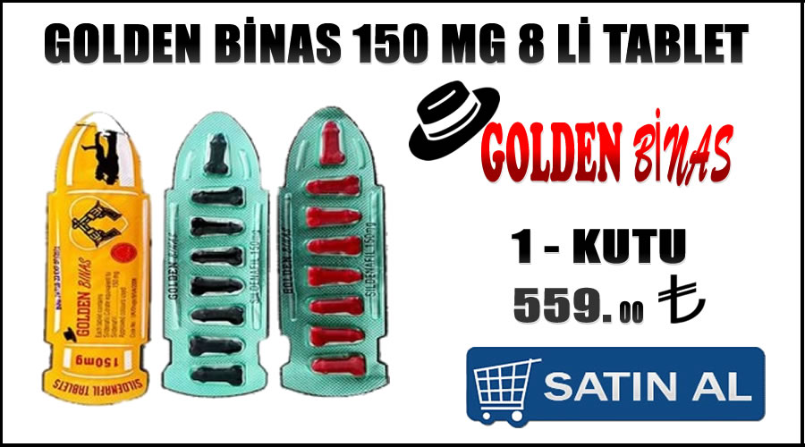 Golden binas 150 mg hapı satış yerleri