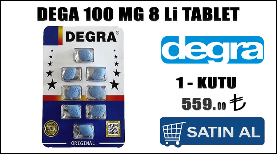 Degra 100 mg tablet eczane satın al