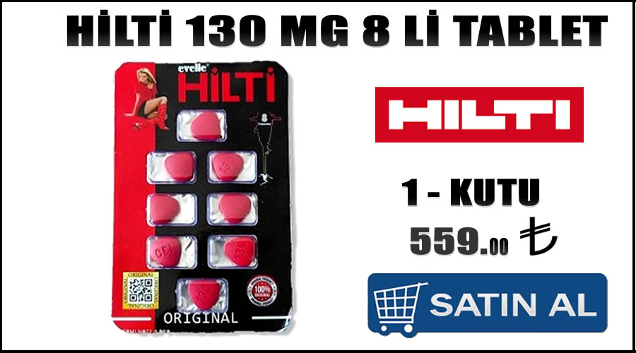 Hilti 130 mg bitkisel gıda takviyesi