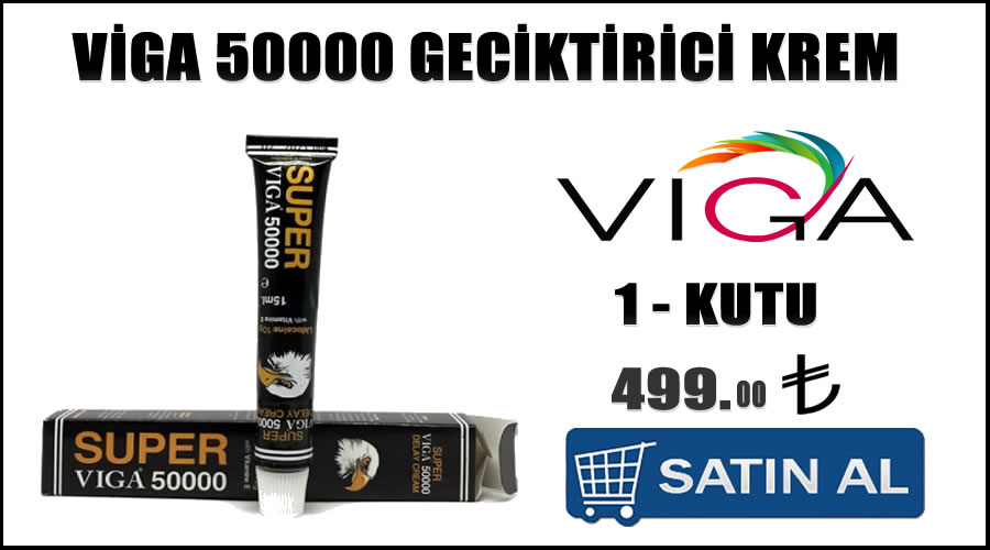 Viga 50000 geciktirici krem eczane